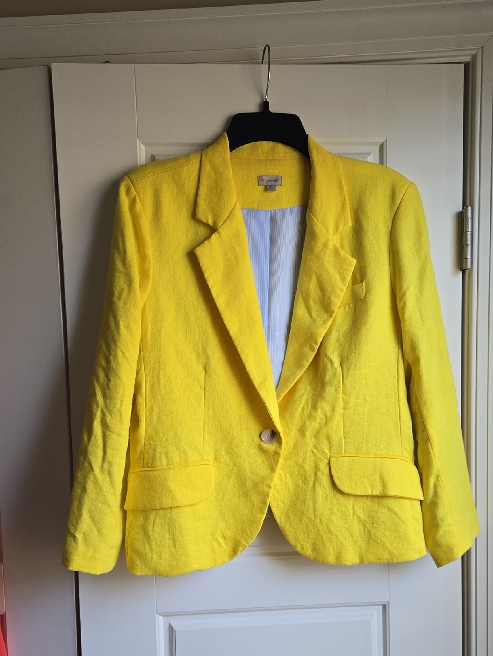 Daniel Cremieux Sunny Yellow Women's Blazer